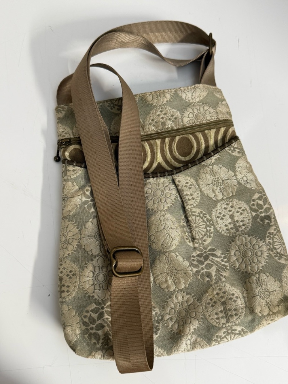Maruca "Busy Body" Handmade In Boulder Co. Crossbody Handbag Boho Floral - Picture 10 of 10